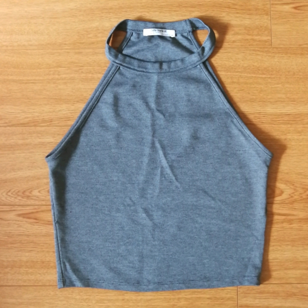 3/$25 halter style crop top